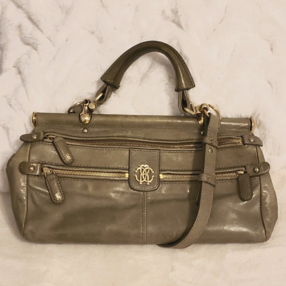 Roberto Cavalli Diva Bag Genuine Leather